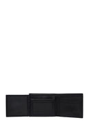 Men's Black Leather Wallet | Derimod