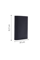 Men's Navy Blue Leather Wallet | Derimod