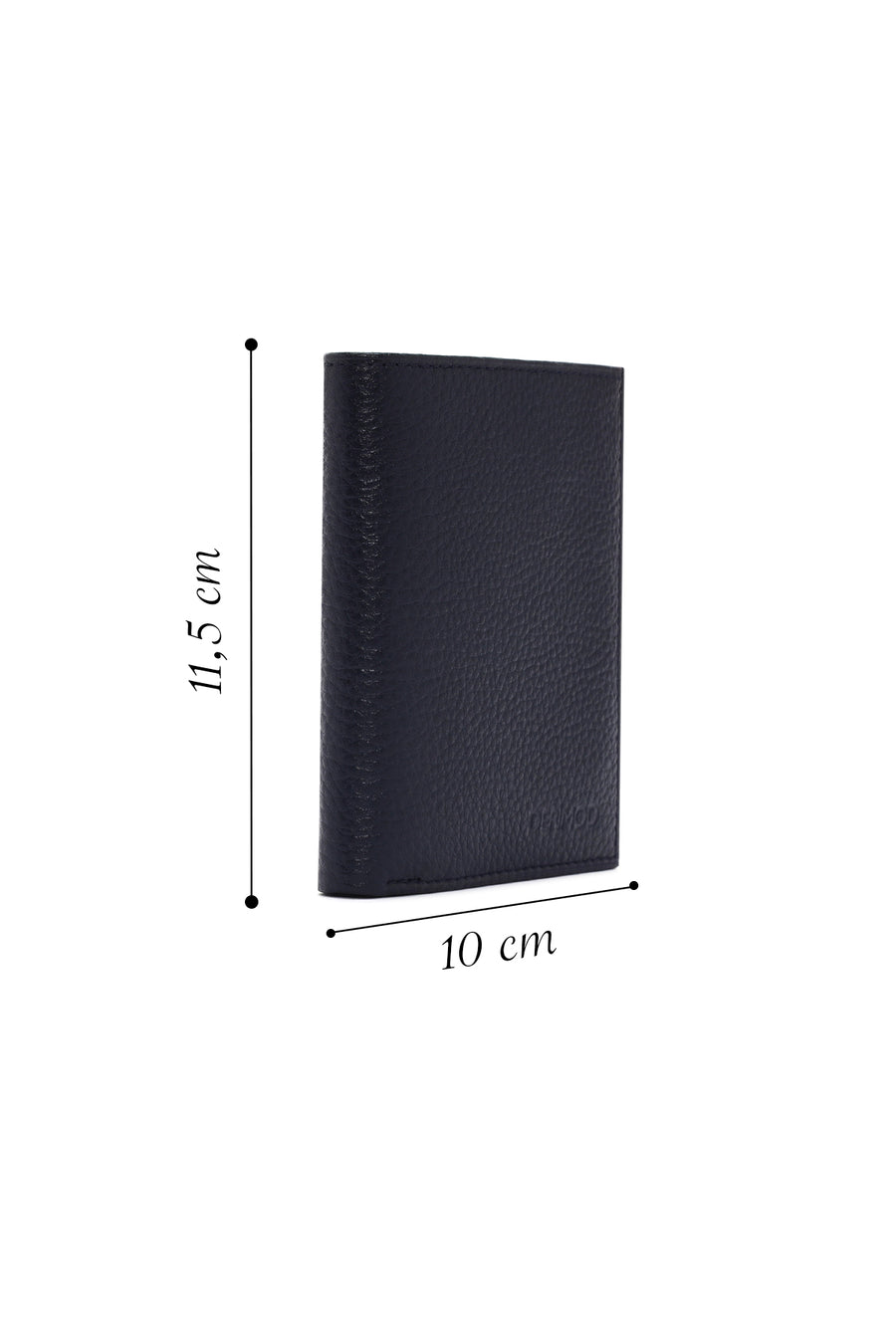 Men's Navy Blue Leather Wallet