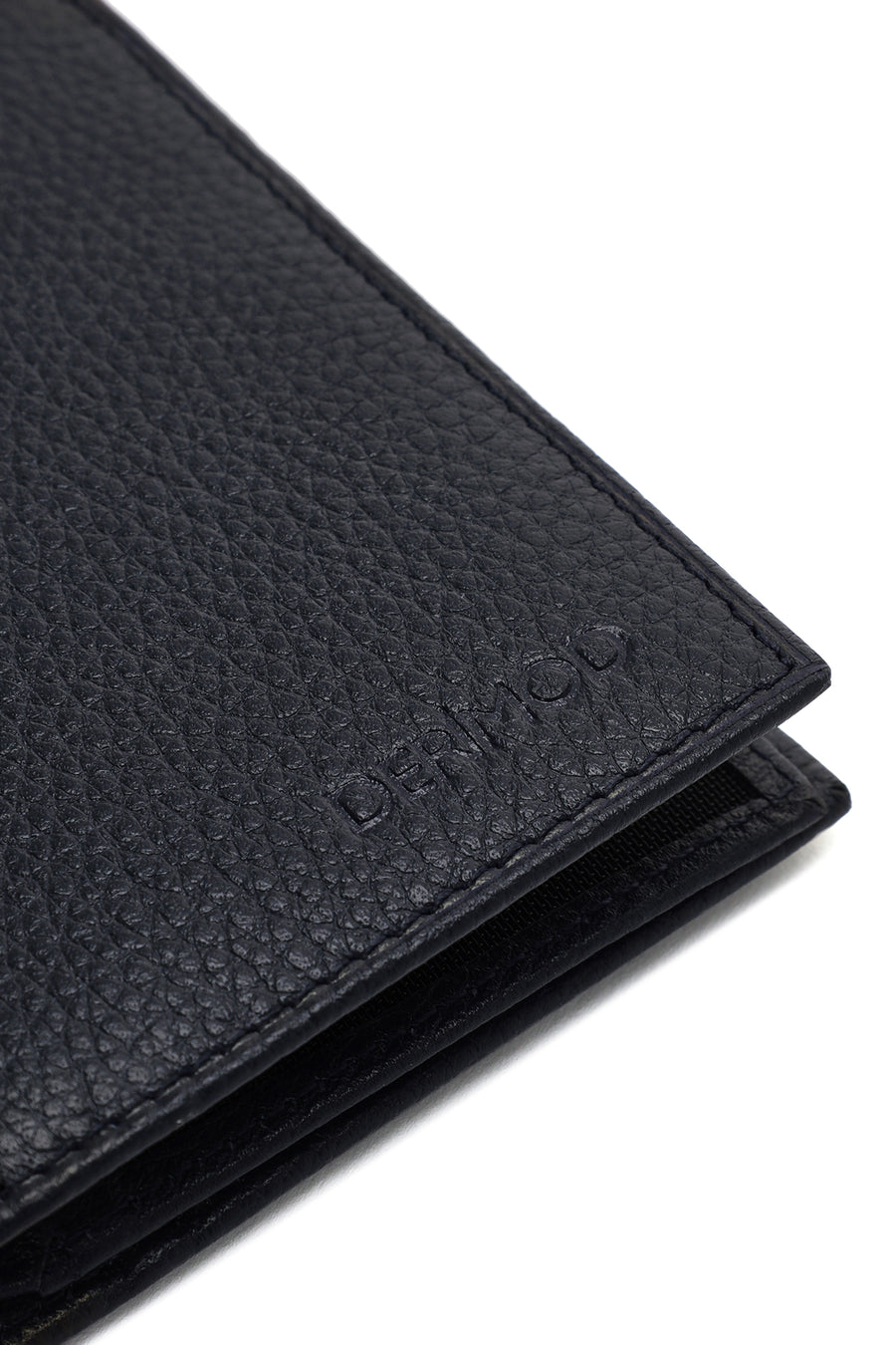 Men's Navy Blue Leather Wallet