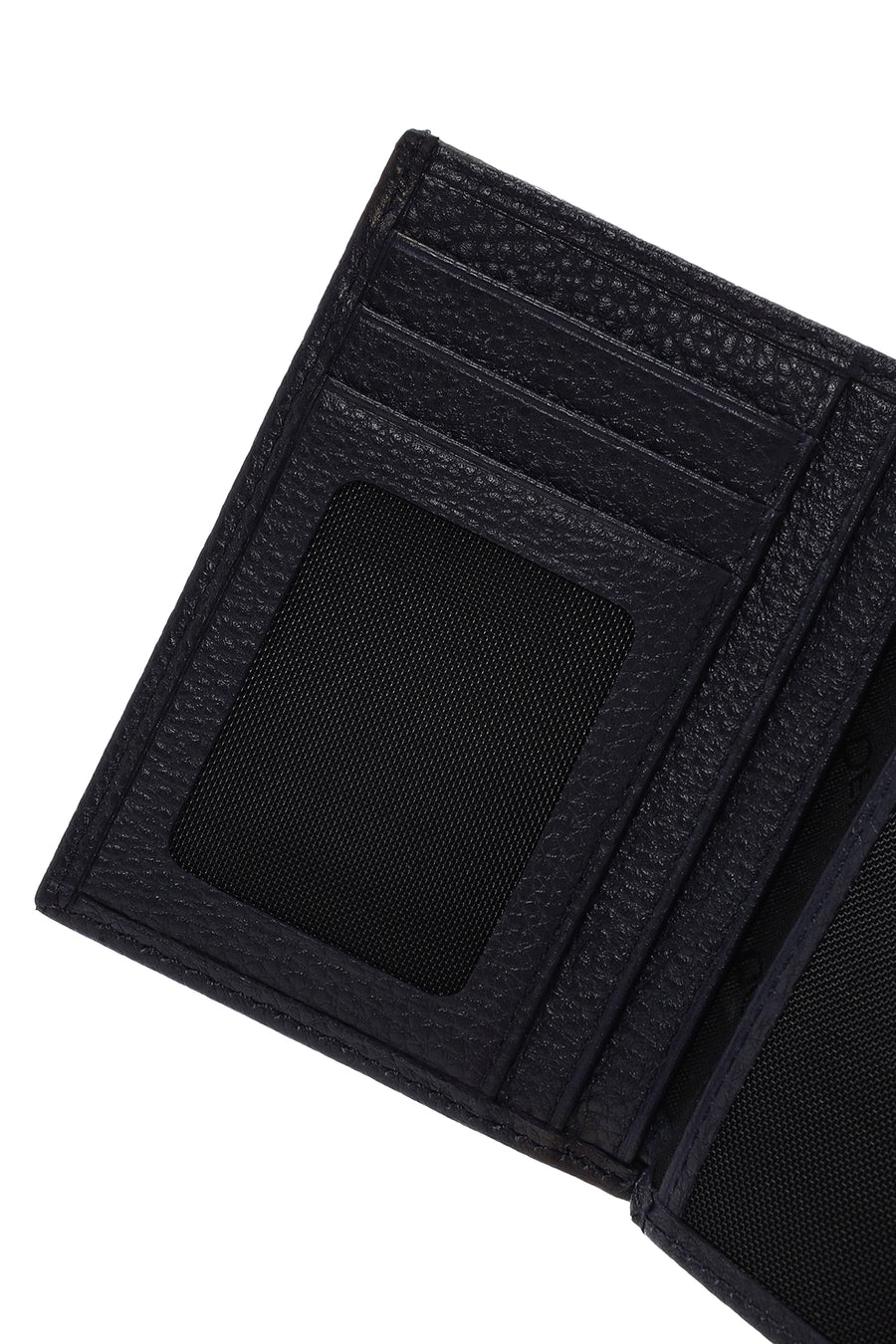 Men's Navy Blue Leather Wallet