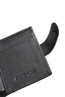 Erkek Siyah Deri Kartlık | Derimod