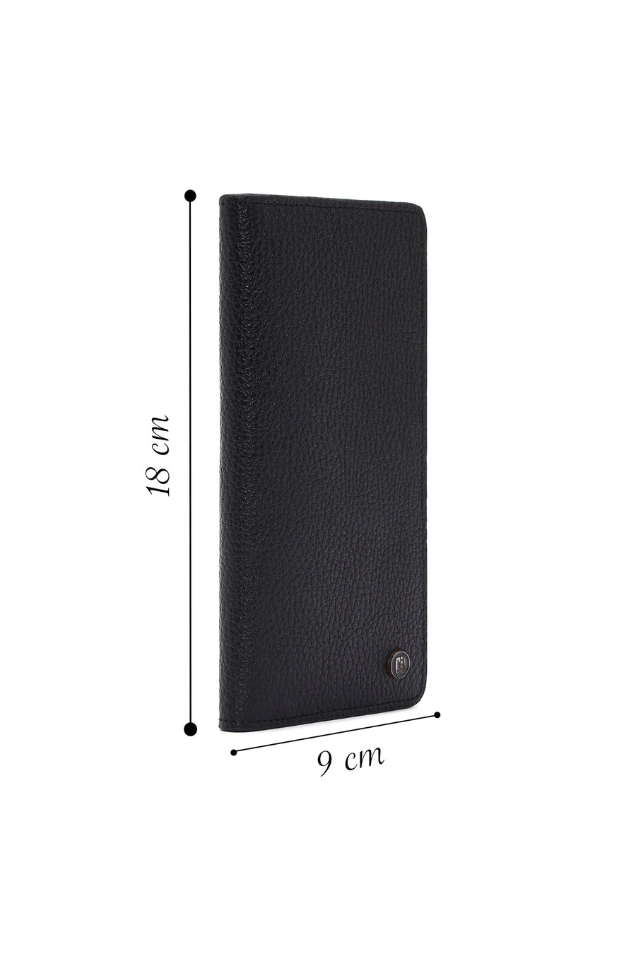 Men's Black Leather Wallet