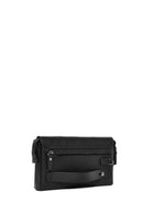 Men's Black Leather Wallet | Derimod
