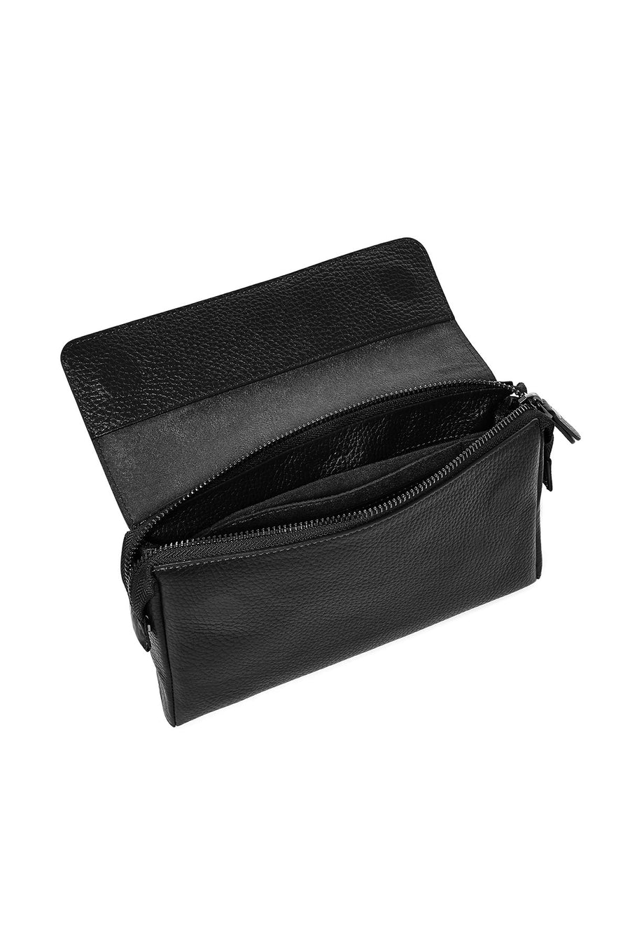 Men's Black Leather Wallet