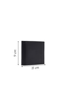 Men's Black Leather Wallet | Derimod