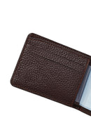 Men's Brown Leather Wallet | Derimod