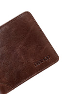 Men's Brown Leather Wallet | Derimod