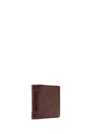 Men's Brown Leather Wallet | Derimod