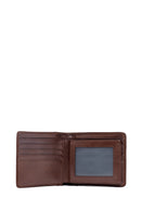 Men's Brown Leather Wallet | Derimod