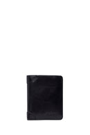 Men's Black Leather Wallet | Derimod