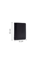 Men's Black Leather Wallet | Derimod