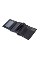 Men's Black Leather Wallet | Derimod