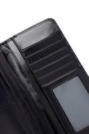 Men's Black Leather Wallet | Derimod