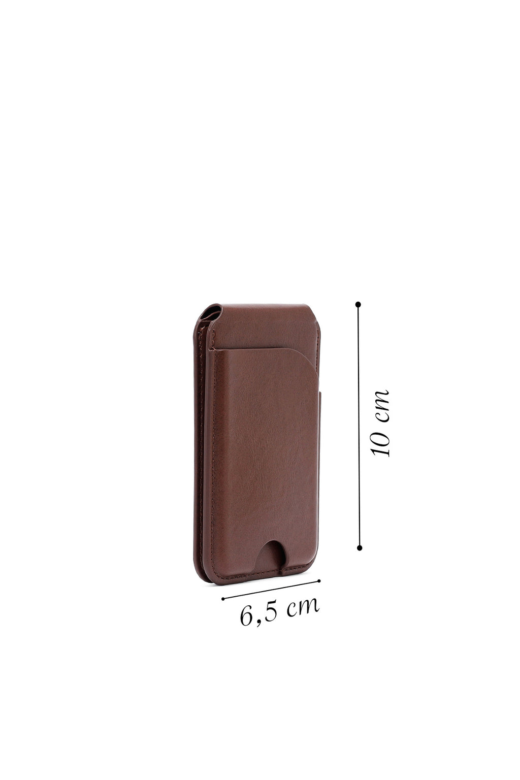 Erkek Kahverengi Deri Manyetik Cüzdan
