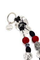 Kadın Siyah Boncuklu Metal Charm | Derimod