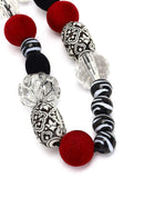 Kadın Siyah Boncuklu Metal Charm | Derimod