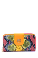 Women's Crocodile Pattern Wallet | Derimod