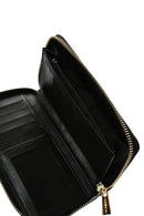 Women's Black Quilted Wallet | Derimod