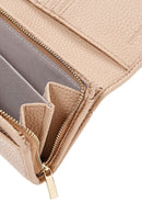 Women's Beige Classic Wallet | Derimod