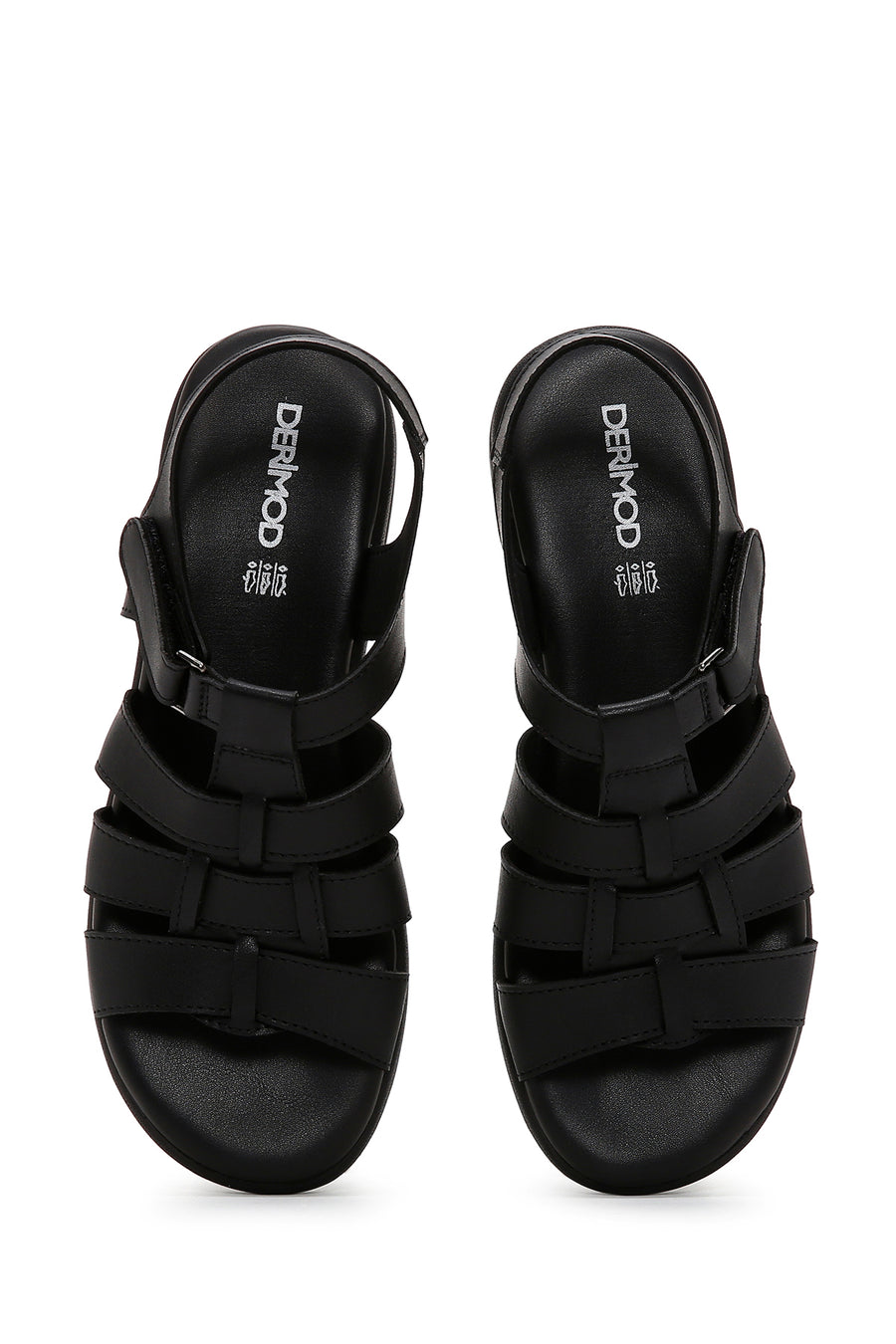 Women's Black Comfort Sandals