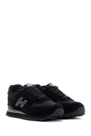 Hammer Jack Erkek Siyah-Füme Peru Süet Deri Sneaker | Derimod