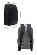D-Pack Unisex Black Backpack | Derimod
