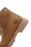 Caterpillar Women's Camel Vermont Fur Nubuck Leather Boots | Derimod