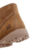 Caterpillar Women's Camel Vermont Fur Nubuck Leather Boots | Derimod