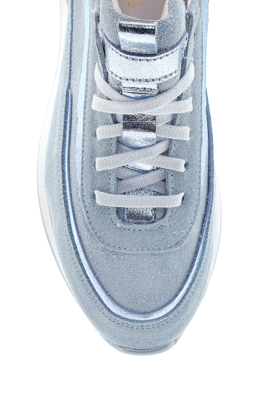 Kadın Deri Süet Yüksek Taban Sneaker