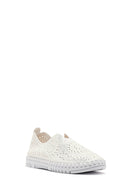 Kadın Beyaz Kumaş Konfor Ayakkabı | Derimod