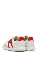 Camper Women's White Pelotas XLite Lace-Up Leather Sneaker | Derimod