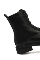 Women's Black Zippered Boots | Derimod