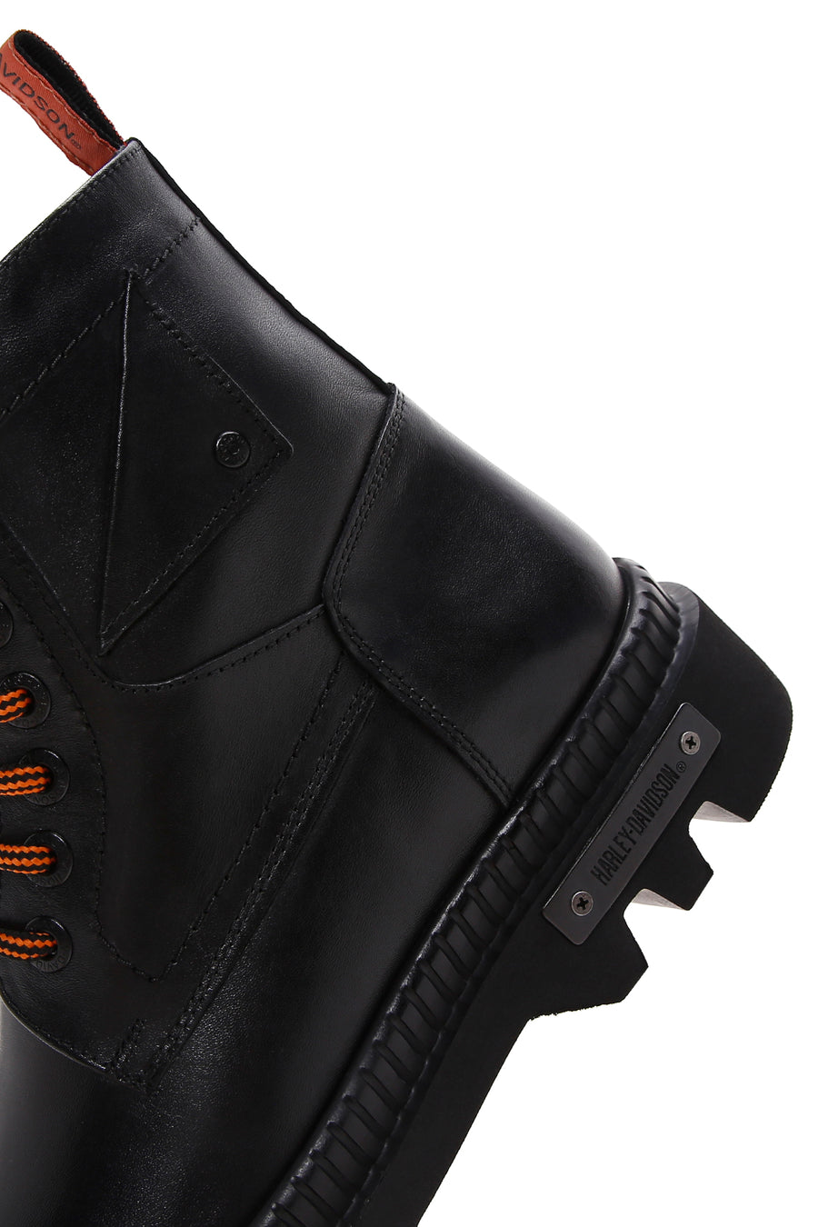 Harley Davidson Erkek Siyah Jordan Deri Postal Bot