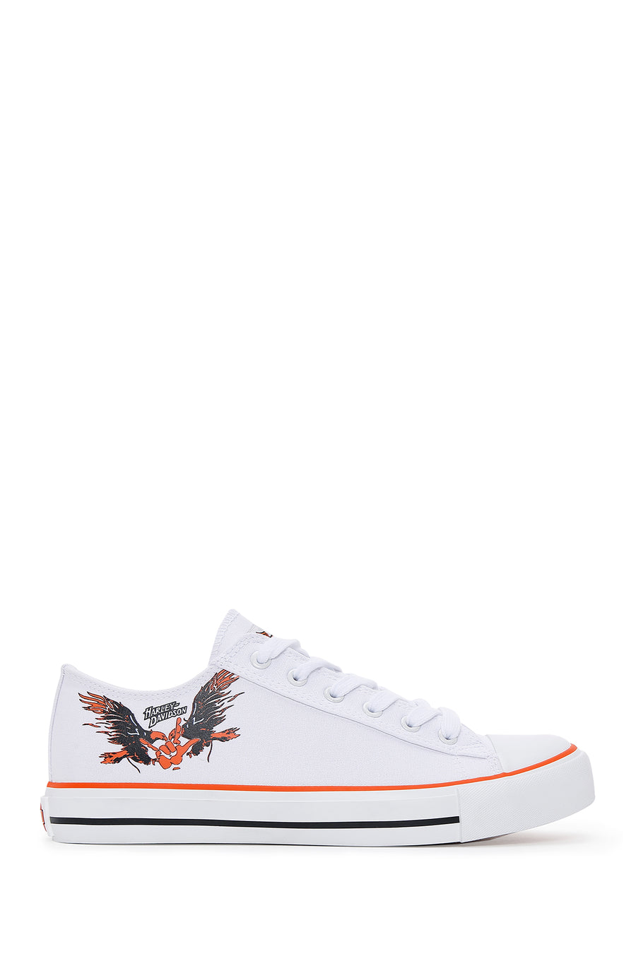 Harley Davidson Erkek Beyaz Peoria Sneaker 023M100363 | Derimod