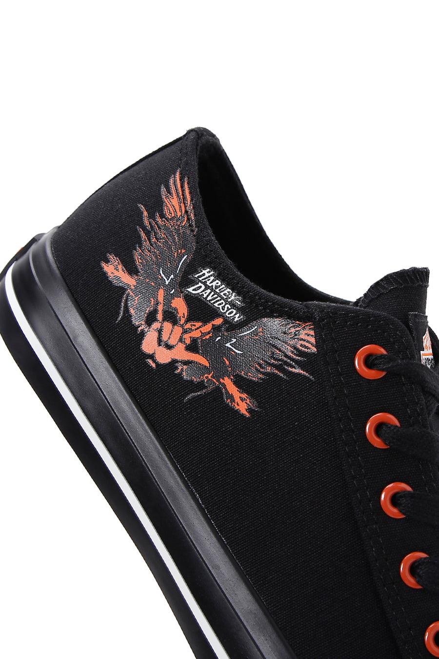 Harley Davidson Erkek Siyah Peoria Sneaker