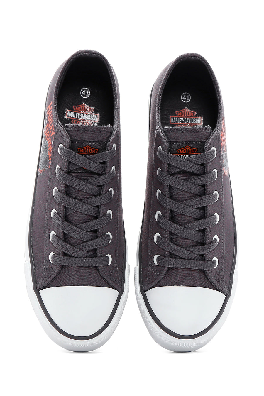 Harley Davidson Erkek Gri Pearland Sneaker