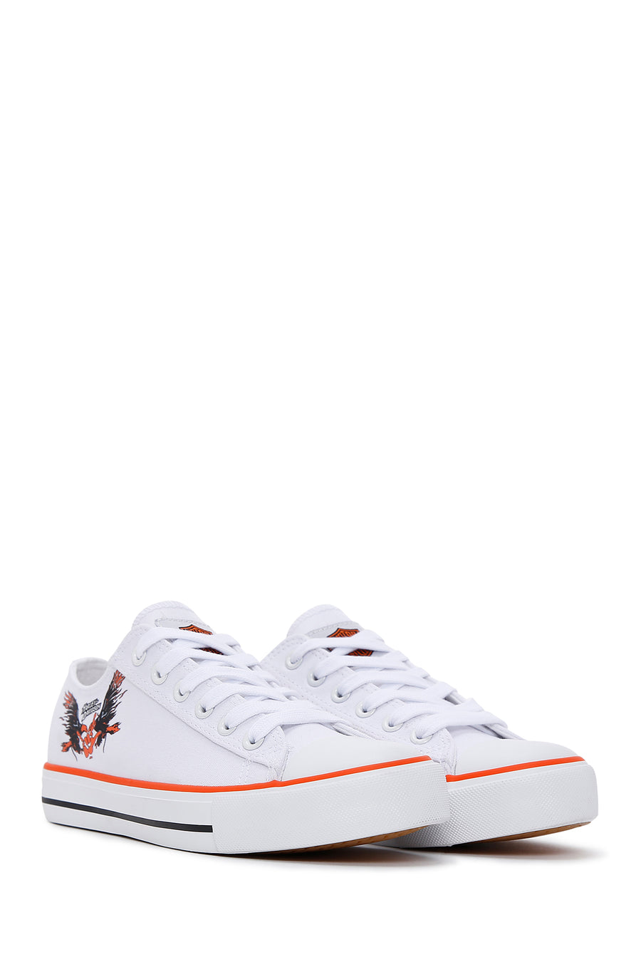 Harley Davidson Kadın Beyaz Sneaker