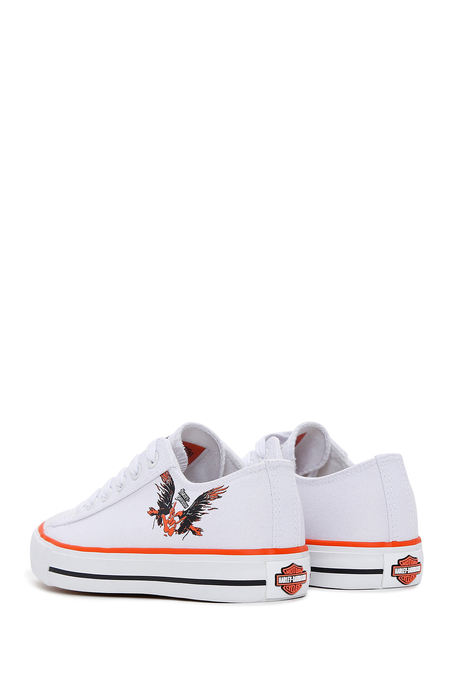 Harley Davidson Kadın Beyaz Sneaker