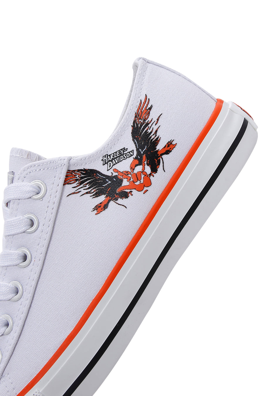 Harley Davidson Kadın Beyaz Sneaker