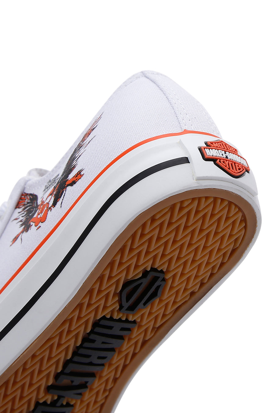 Harley Davidson Kadın Beyaz Sneaker