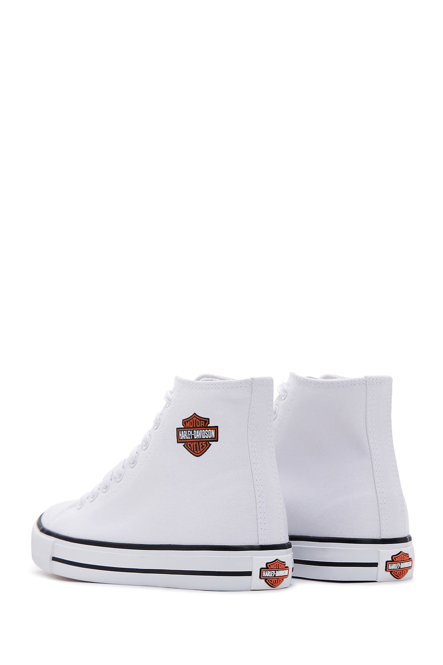 Harley Davidson Kadın Beyaz Pittsburgh Bilekli Sneaker