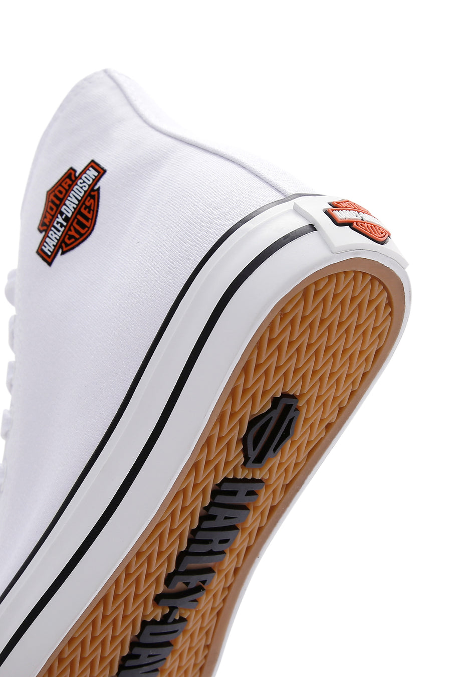 Harley Davidson Kadın Beyaz Pittsburgh Bilekli Sneaker
