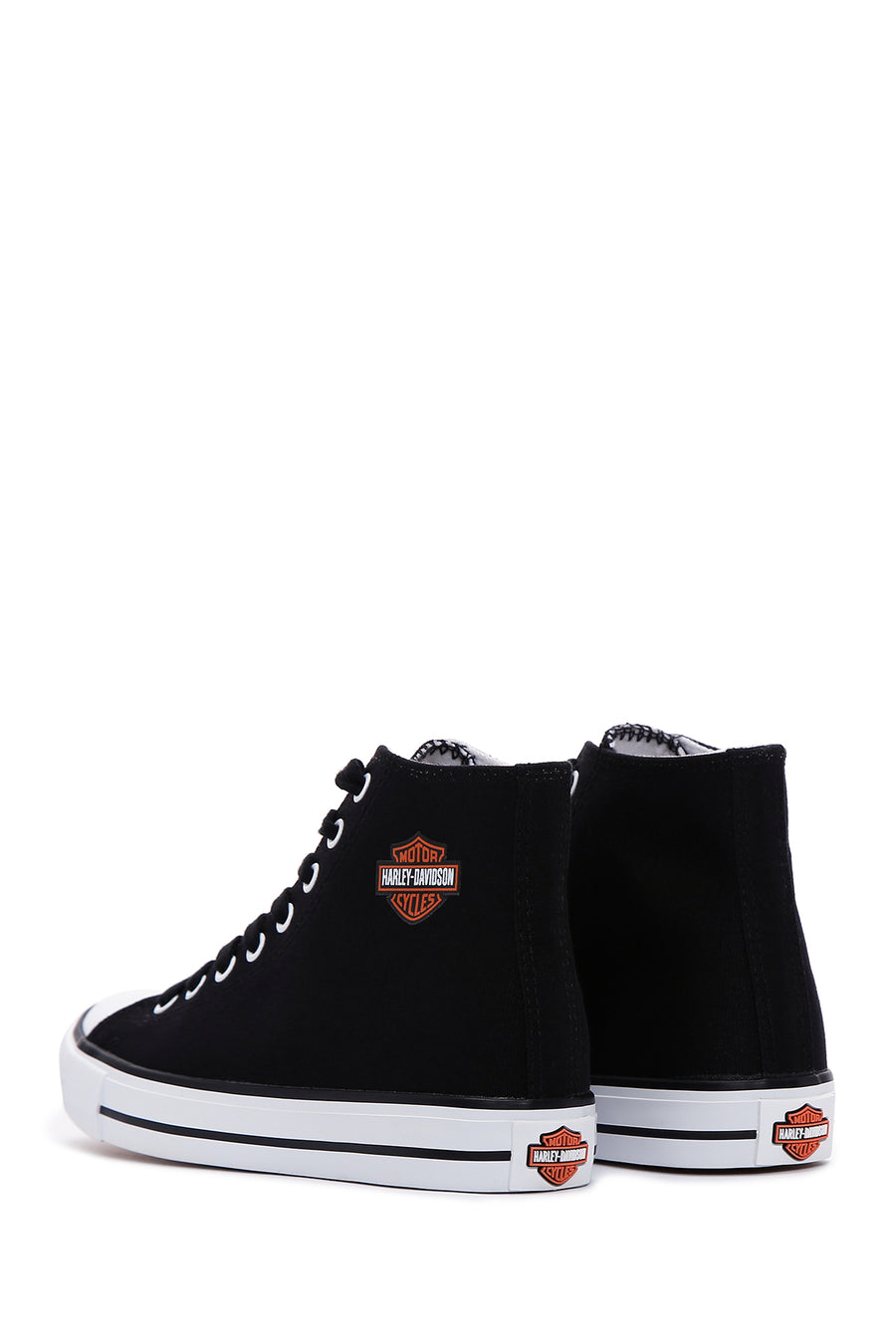 Harley Davidson Women's Black Pittsburgh High Top Sneaker