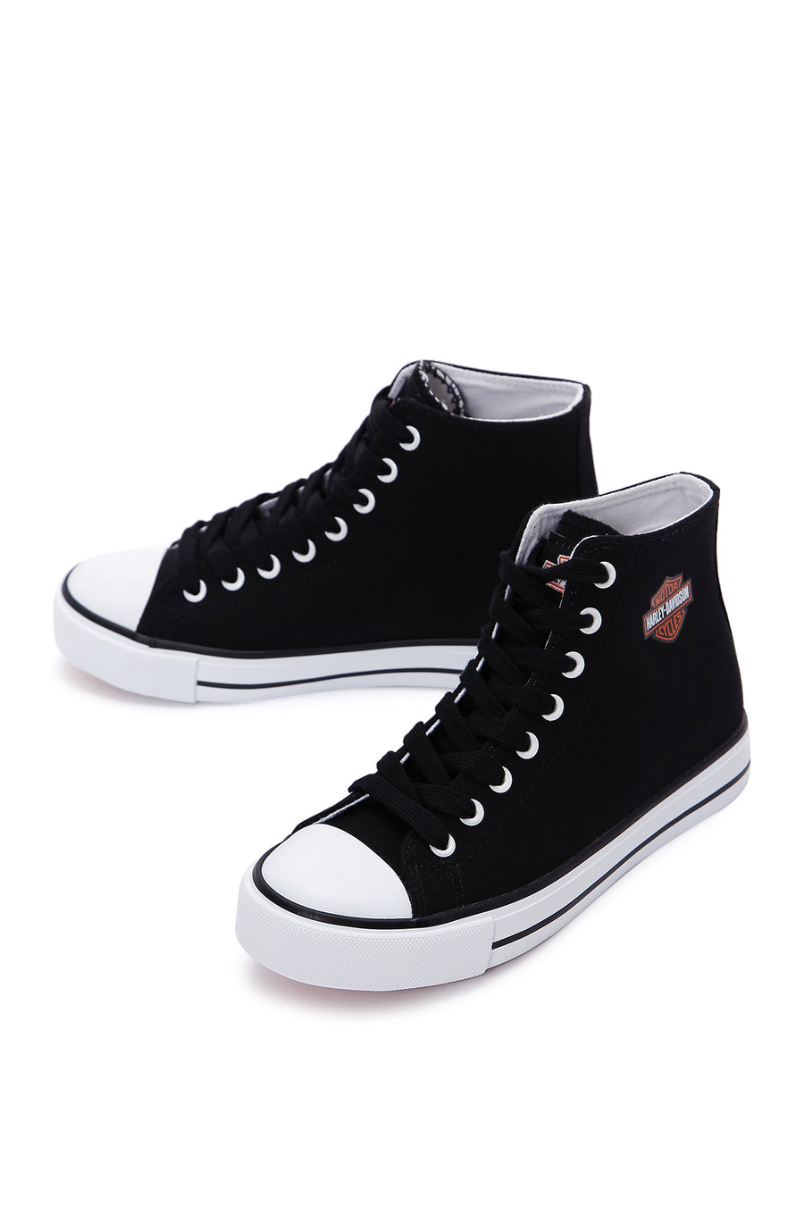 Harley Davidson Women's Black Pittsburgh High Top Sneaker