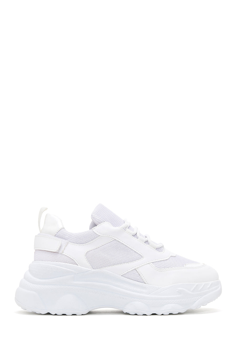 Kadın Beyaz Kalın Tabanlı Sneaker 25SFE210114 | Derimod