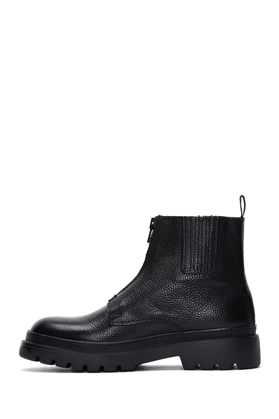Men's Black Leather Boots