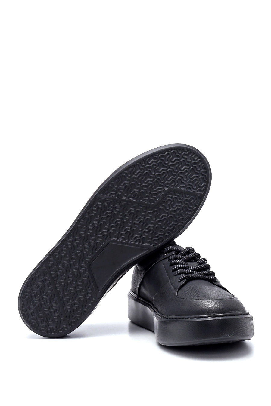 Men's Leather Printed Sneaker