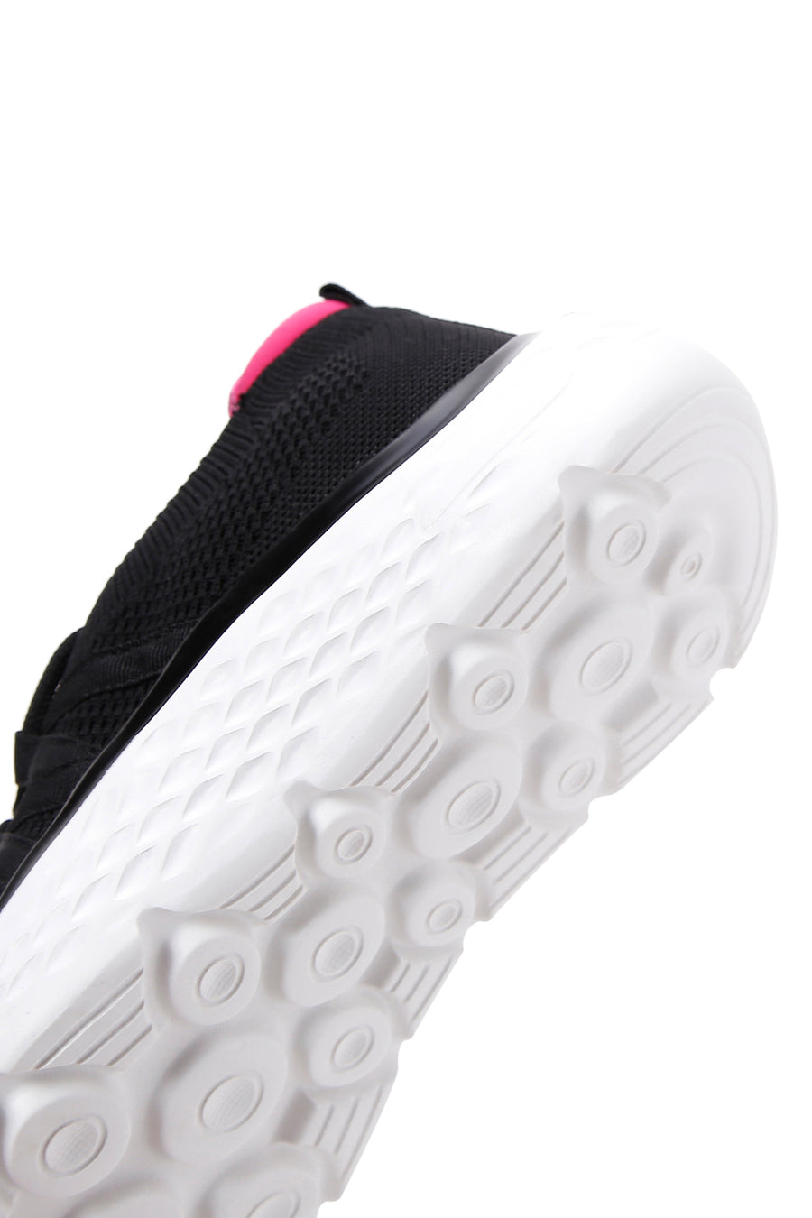 Women's Black Fabric Sneaker