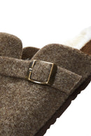 Women's Mink Flat Slippers | Derimod